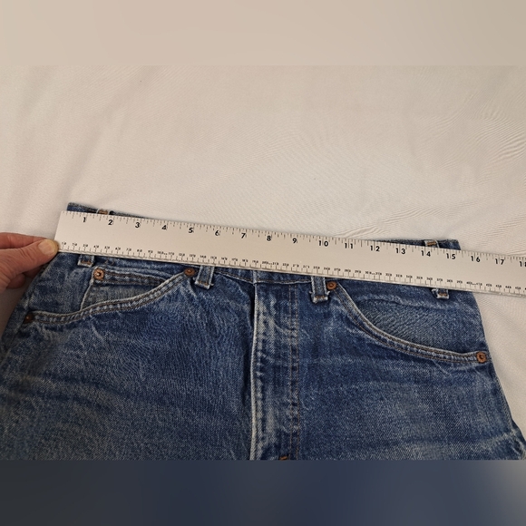 Vintage '87s Levi's 509 Orange Tab Jeans W32 L30 - Picture 9 of 16